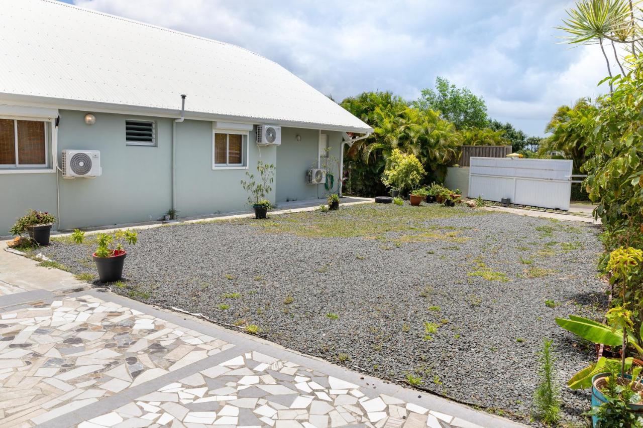 Villa L'Artist En Bord De Mer Avec Piscine Privee Sainte-Rose Bagian luar foto