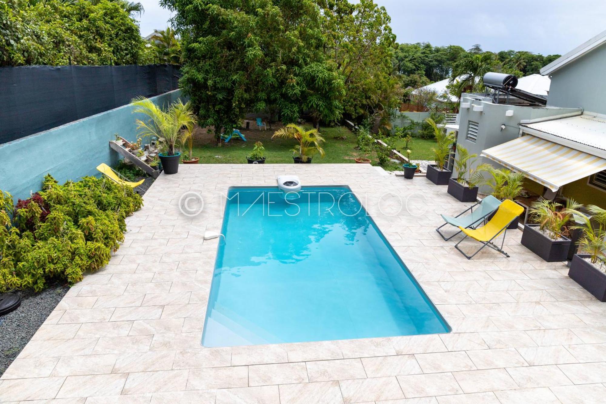 Villa L'Artist En Bord De Mer Avec Piscine Privee Sainte-Rose Bagian luar foto